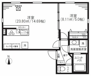 湯島レジデンスの物件間取画像